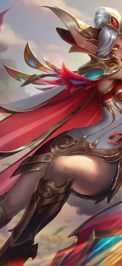 Fond d'écran iPhone Xayah League Of Legends 5k