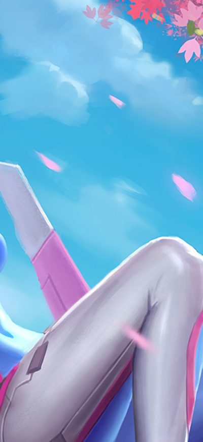 Fond d'écran iPhone Dva Overwatch Artwork Hd