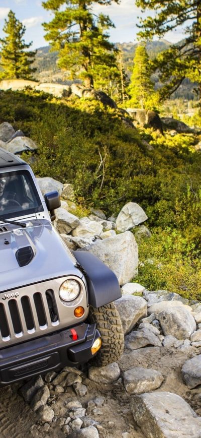 Fond d'écran iPhone Jeep Wrangler Offroading
