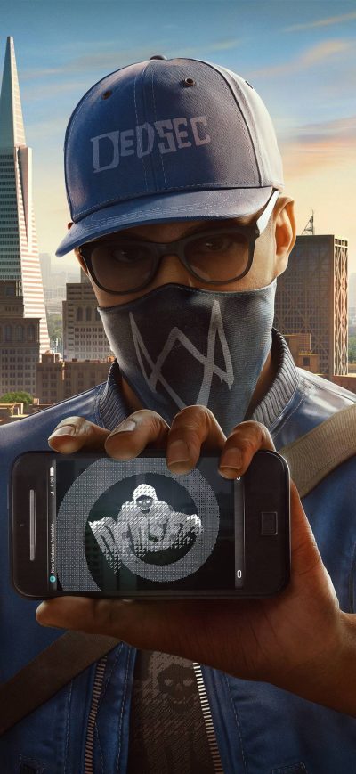 Fond d'écran iPhone Watch Dogs 2 PS4 Pro
