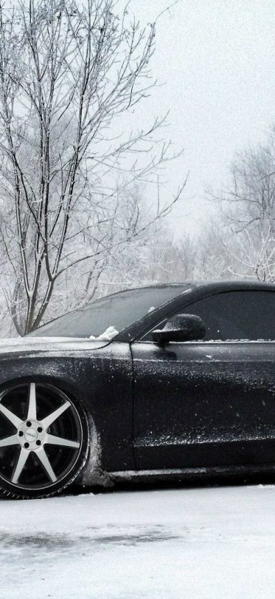 Fond d'écran iPhone Audi In Snow