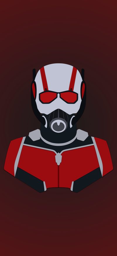 Fond d'écran iPhone Ant Man Minimalism 12k