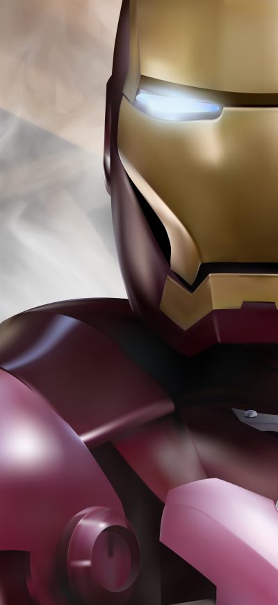 Fond d'écran iPhone Iron Man Behance Art