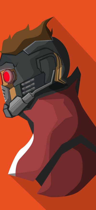 Fond d'écran iPhone Star Lord 4K Artwork