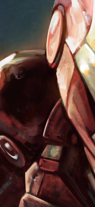 Fond d'écran iPhone Iron Man Closeup Art