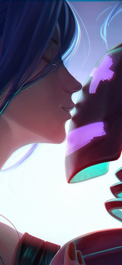 Fond d'écran Robot League Of Legends sur iPhone