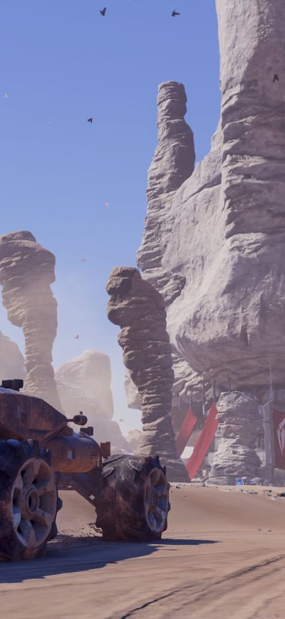 Fond d'écran iPhone Mass Effect Andromeda Gameplay