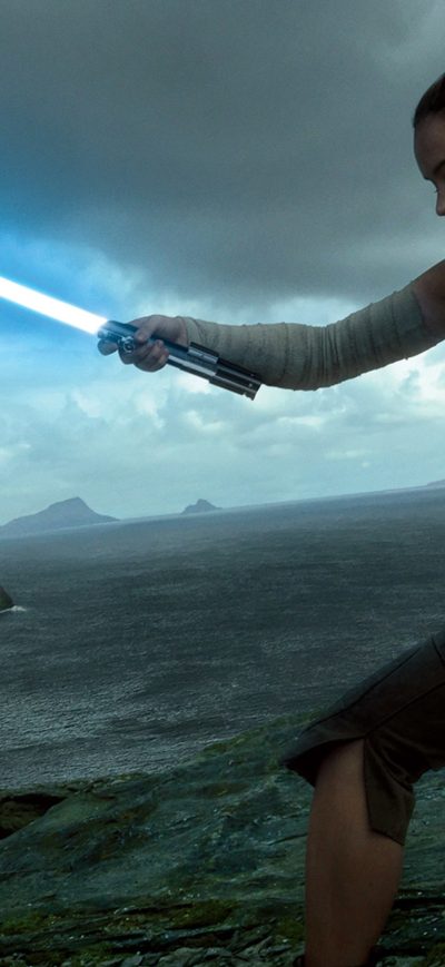 Fond d'écran iPhone Rey Star Wars 4k