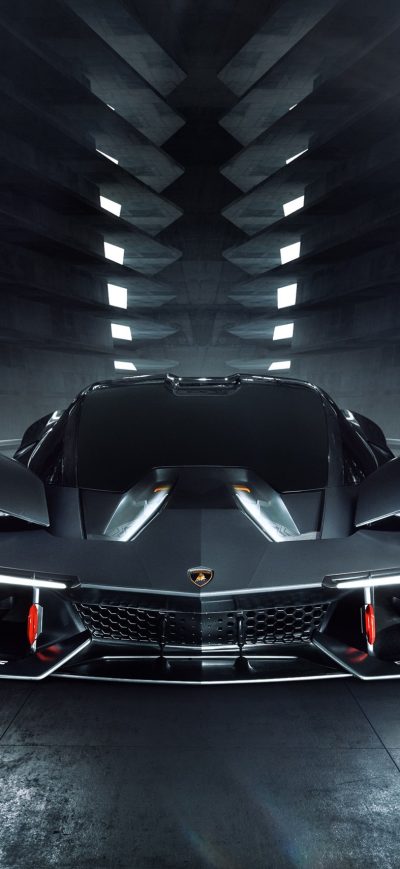 Fond d'écran iPhone Lamborghini Terzo Millennio 2019 Front Car