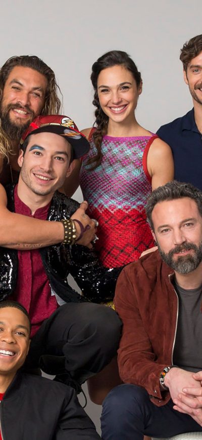 Fond d'écran iPhone Justice League 2017 Cast Photoshoot