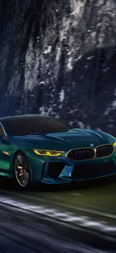 Fond d'écran iPhone Bmw Concept M8 Gran Coupe Front View 4k