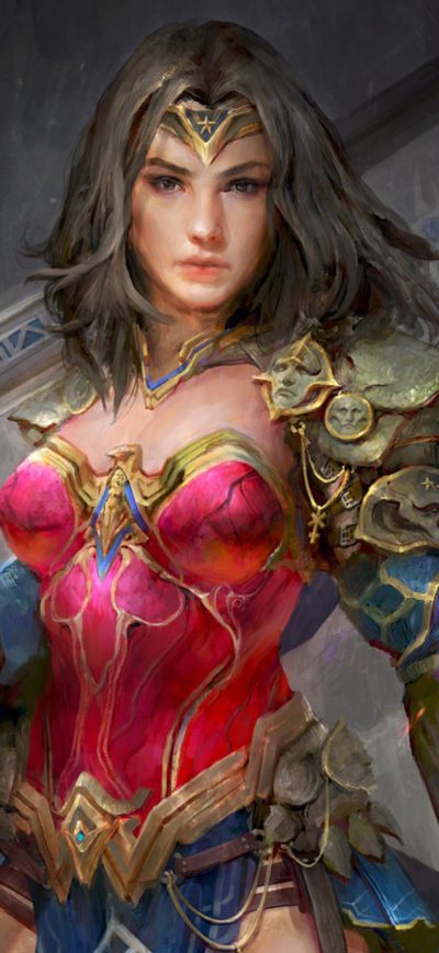 Fond d'écran iPhone Wonder Woman 1984 Movie Artwork
