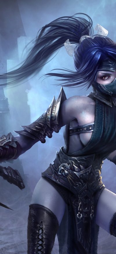 Fond d'écran iPhone Akali League Of Legends