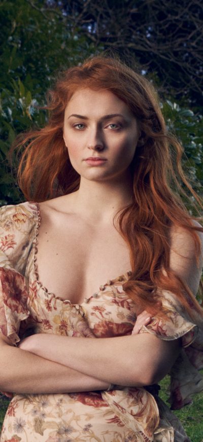 Fond d'écran iPhone 4k Sophie Turner