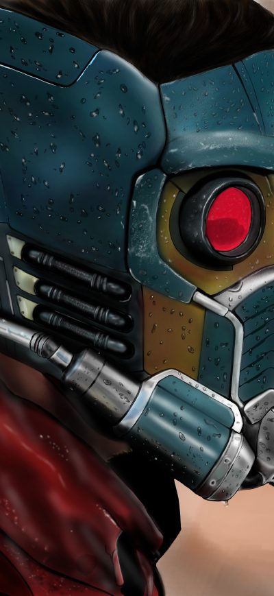 Fond d'écran iPhone Star Lord Art 5k