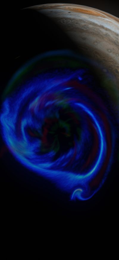 Fond d'écran iPhone Jupiter Space Art