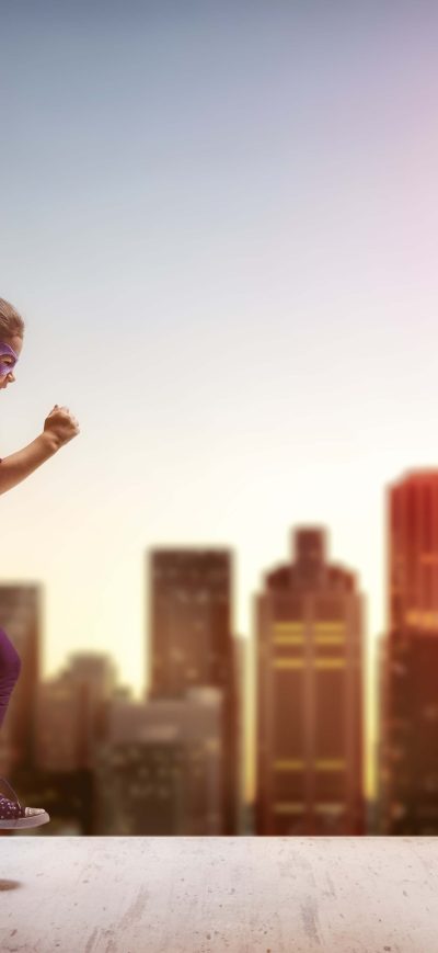 Fond d'écran iPhone Kid Supergirl
