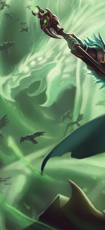 Fond d'écran Swain League Of Legends sur iPhone