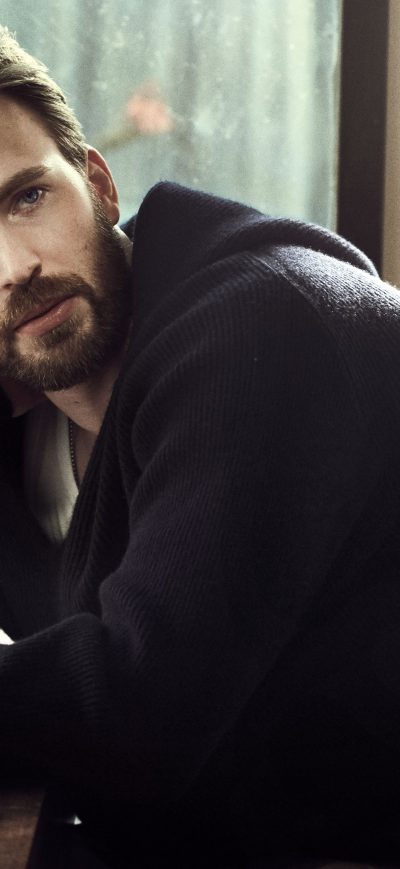 Fond d'écran iPhone Chris Evans For Esquire US 2018