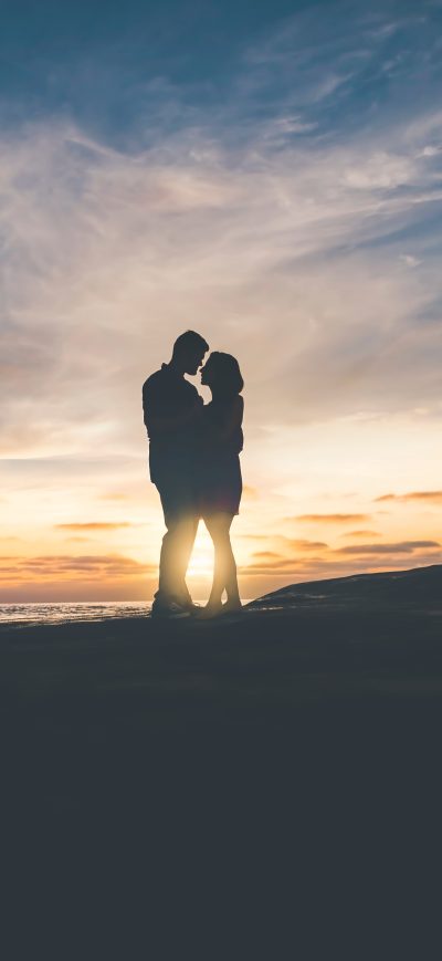 Fond d'écran iPhone Love Couple Sunset