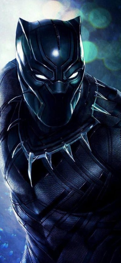Fond d'écran iPhone Black Panther 8k