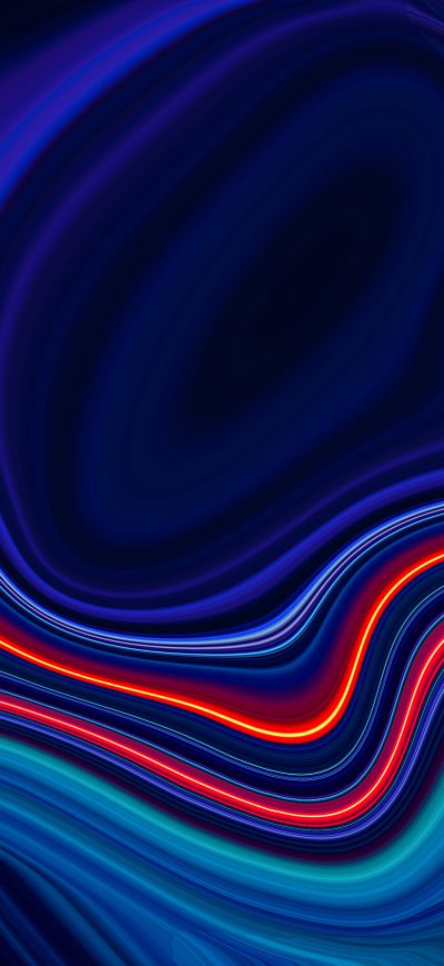 Fond d'écran Flowing Lines sur iPhone