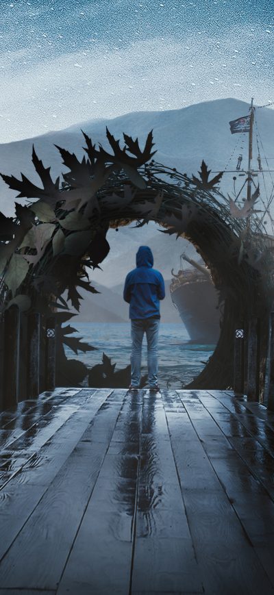 Fond d'écran Me Lost 4k sur iPhone