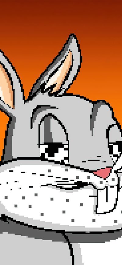 Fond d'écran iPhone Bunny 8 Bit