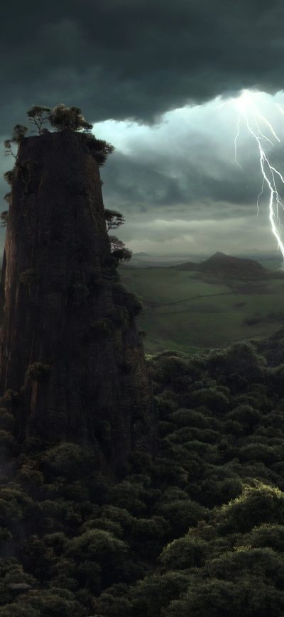 Fond d'écran Terranova 4k sur iPhone