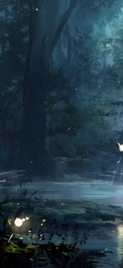 Fond d'écran iPhone Majora In Forest 4k