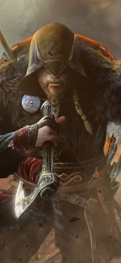 Fond d'écran iPhone Assassins Creed Valhalla Game 2020