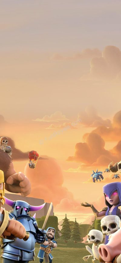 Fond d'écran iPhone Clash Of Clans Troops
