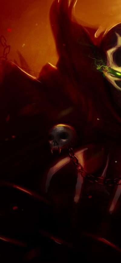 Fond d'écran iPhone Spawn Artwork 5k