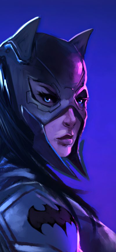 Fond d'écran iPhone Batwoman Sketch Artwork