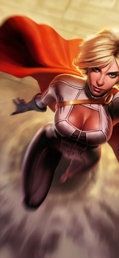 Fond d'écran iPhone Power Girl Artwork