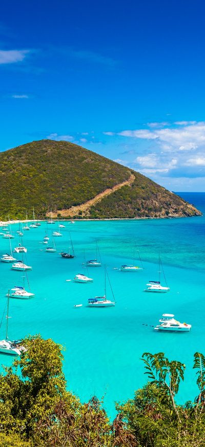 Fond d'écran British Virgin Islands sur iPhone