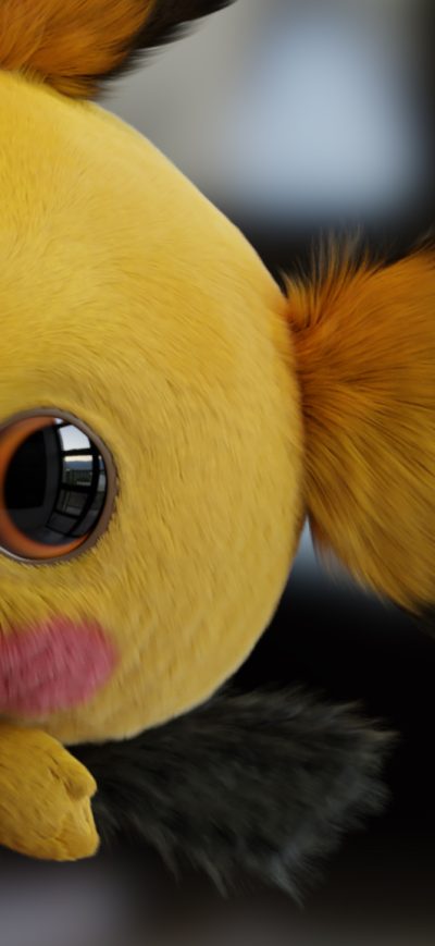 Fond d'écran iPhone Detective Pikachu Movie FanArt