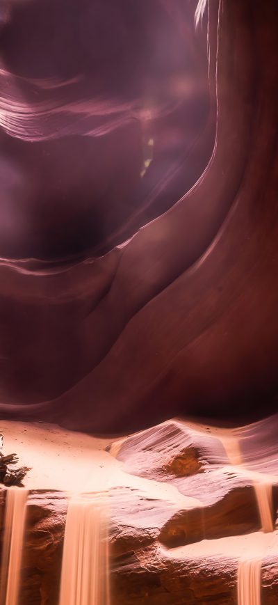 Fond d'écran iPhone Antelope Canyon Lights 5k
