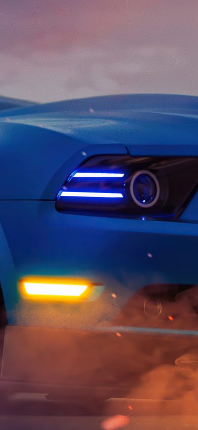 Fond d'écran iPhone Blue Camaro 5k