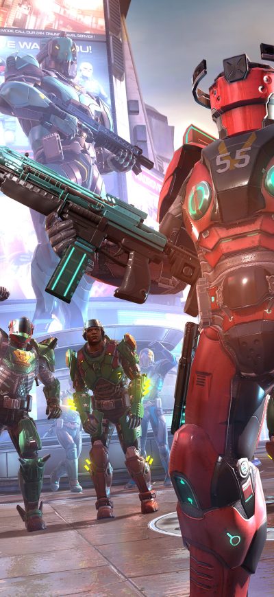 Fond d'écran iPhone Shadowgun Legends 2018 4k