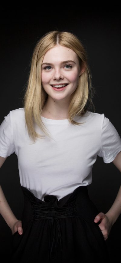 Fond d'écran iPhone Elle Fanning Sidney Hall Photoshoot