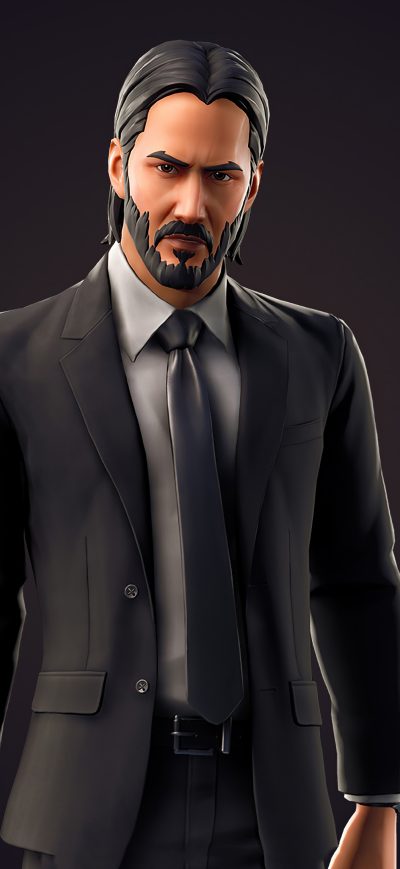 Fond d'écran iPhone John Wick Fortnite 2020 4k
