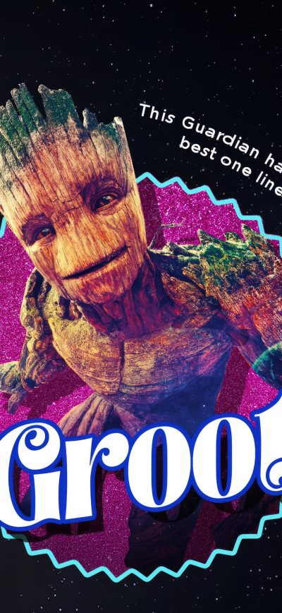 Fond d'écran iPhone Groot Guardians Of The Galaxy Vol 3 2023