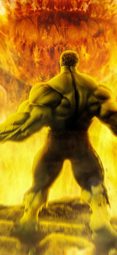 Fond d'écran iPhone Hulk 4k Artwork 2020