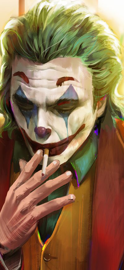 Fond d'écran iPhone Joker Smoker4k