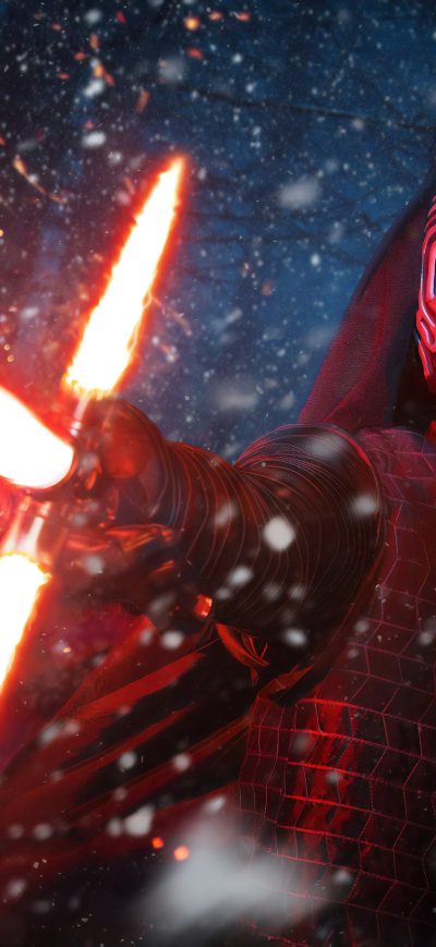 Fond d'écran iPhone Kylo Ren Cosplay 4k