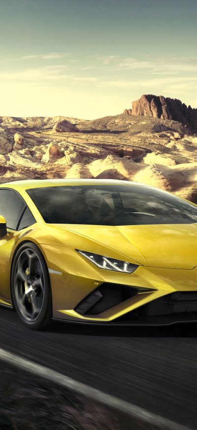 Fond d'écran iPhone Lamborghini Huracan EVO RWD 2020