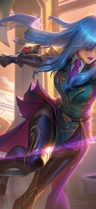 Fond d'écran iPhone Leona League Of Legends 5k