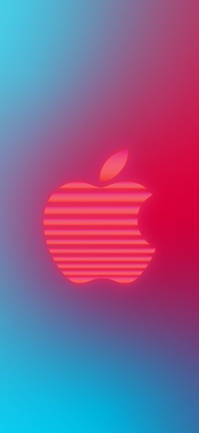 Fond d'écran iPhone Mac Logo Abstract 4k
