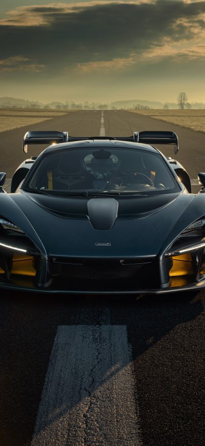 Fond d'écran iPhone Novitec McLaren Senna 2020 Front